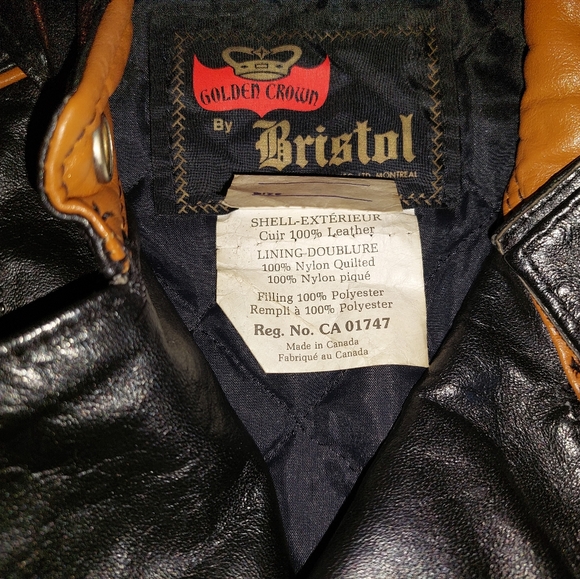 Bristol Leather Motorcycle Jacket - Picture 8 of 9